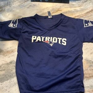 NWOT- Kids Navy Blue Patriots Jersey